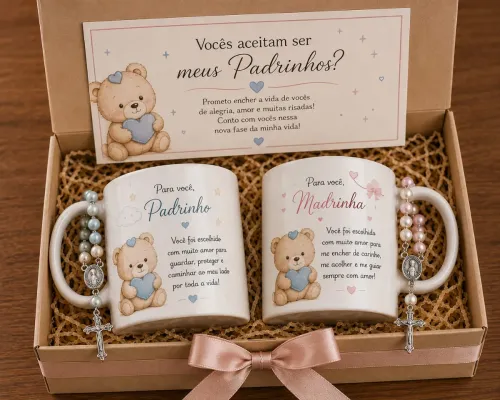 Kit Convite para Padrinhos
