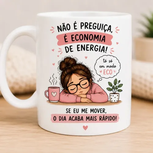 Caneca Preguiça