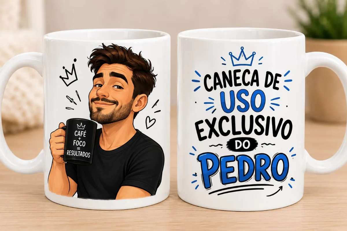 Caneca Caricatura