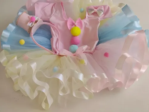 Fantasia circo rosa