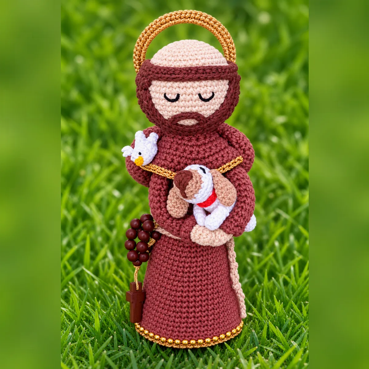 São Francisco de Assis Amigurumi