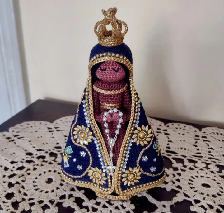 Nossa Senhora Aparecida Amigurumi
