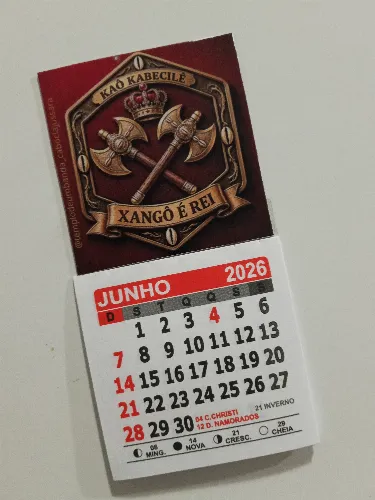 Kit - Ima de Geladeira (calendario)