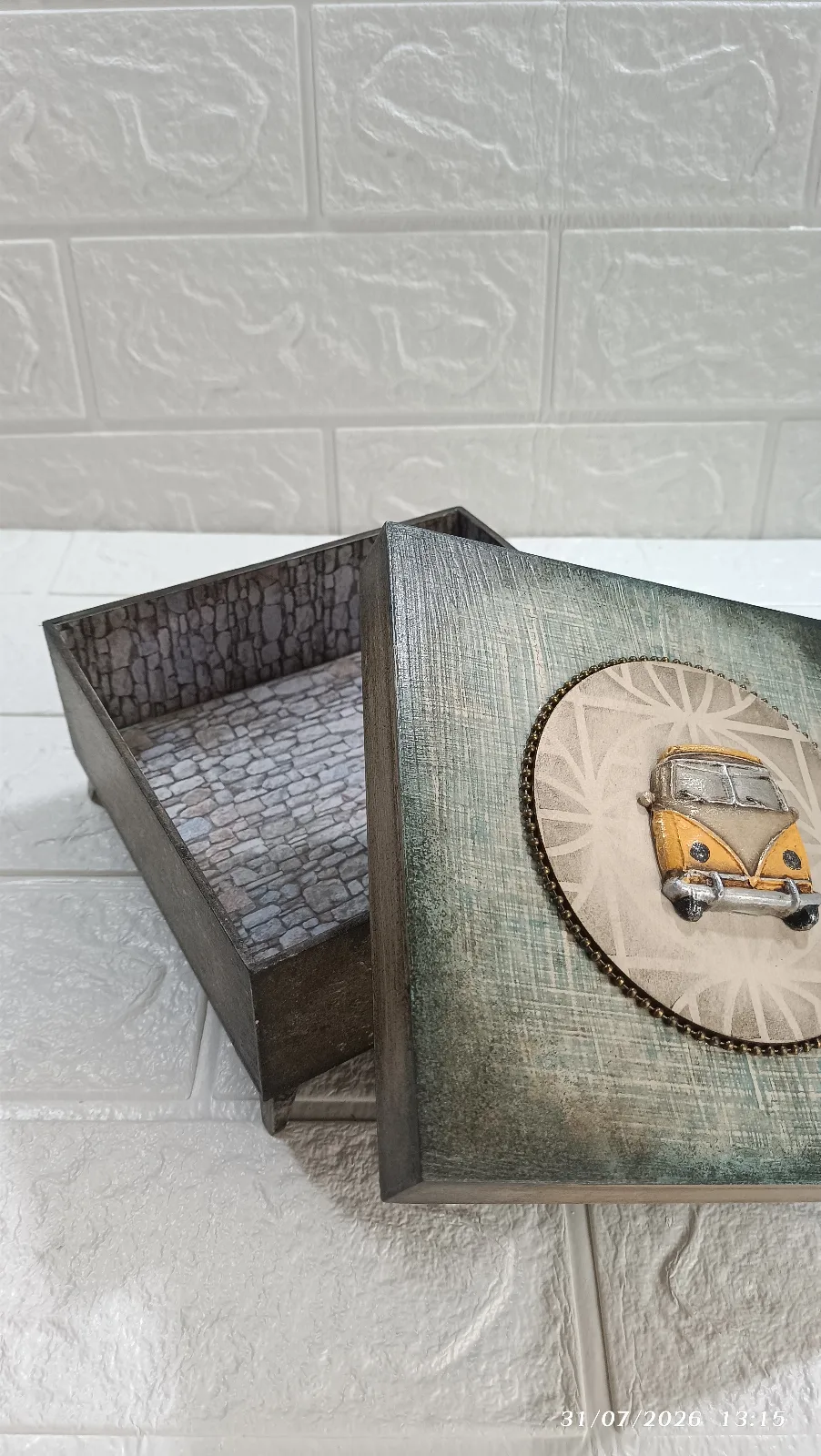 Caixa Mdf masculina Kombi