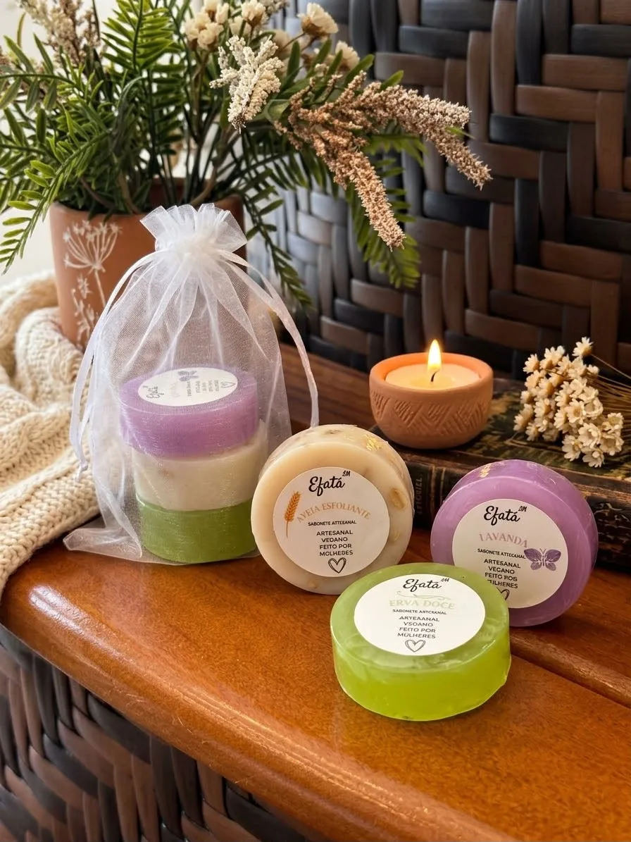 KIT SABONETES SORTIDOS PRESENTEÁVEIS 50G