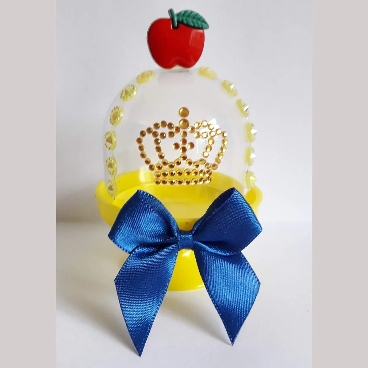KIT COM 10 UNIDADES -MINI CÚPULAS TEMA BRANCA DE NEVE