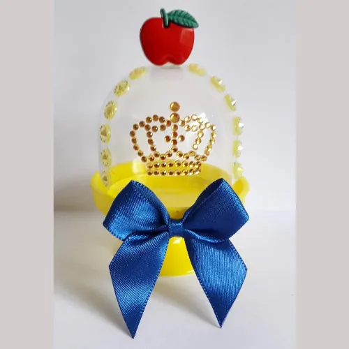 KIT COM 10 UNIDADES -MINI CÚPULAS TEMA BRANCA DE NEVE