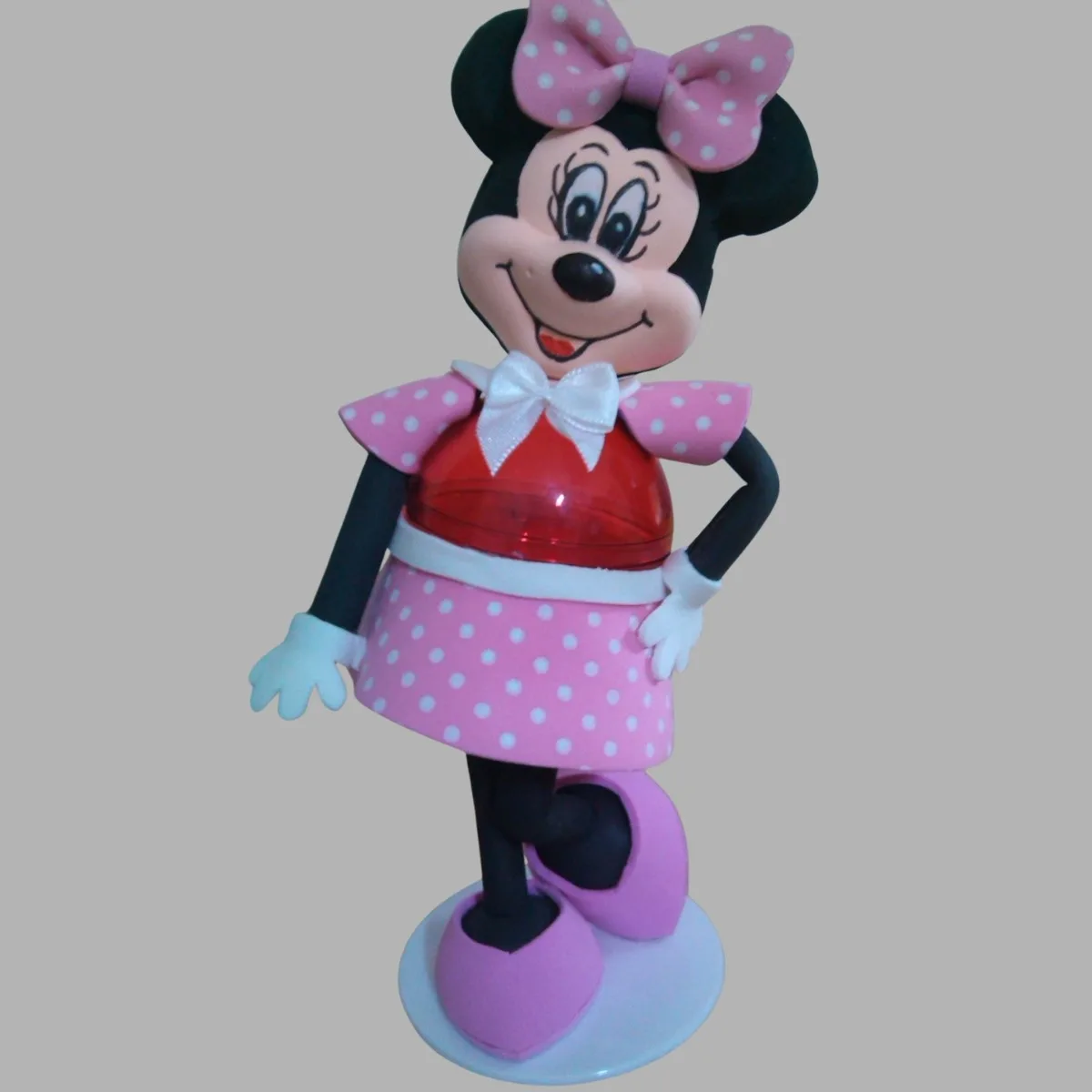 KIT DE BALEIROS DE ACRÍLICO MINIE ROSA