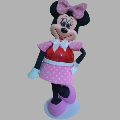 KIT DE BALEIROS DE ACRÍLICO MINIE ROSA