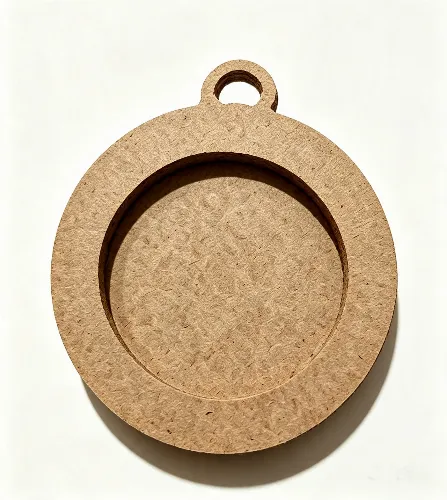 Aplique Mdf Bola de Natal