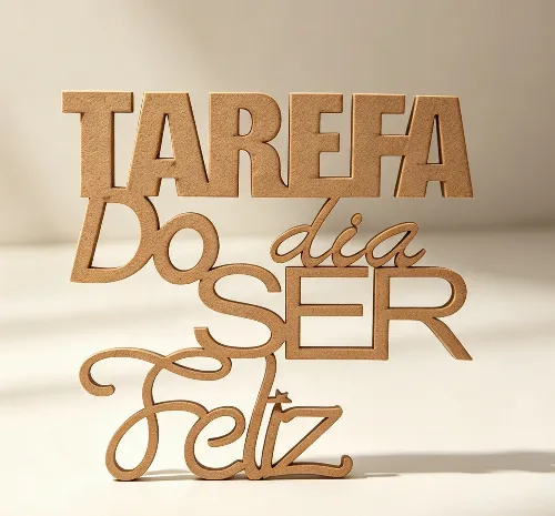 Aplique  Tarefa do Dia é Ser Feliz