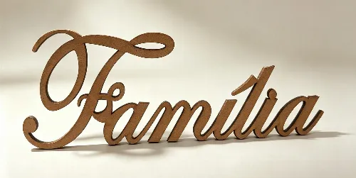 Aplique Mdf Família