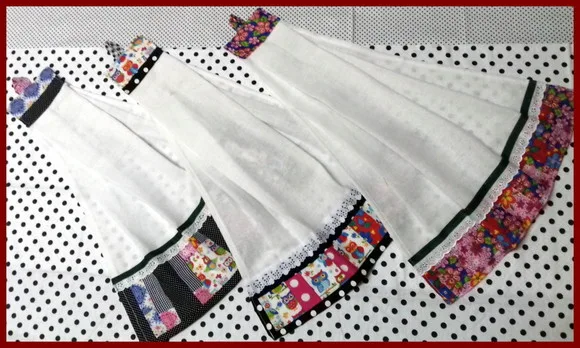 Kit 10 Bate Mão Pano de Prato Patchwork Barrados Sortidos