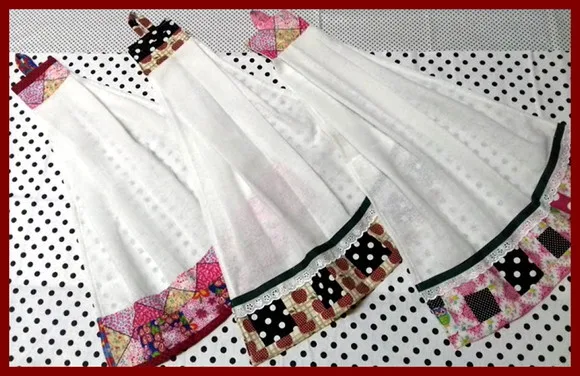 Kit 10 Bate Mão Pano de Prato Patchwork Barrados Sortidos