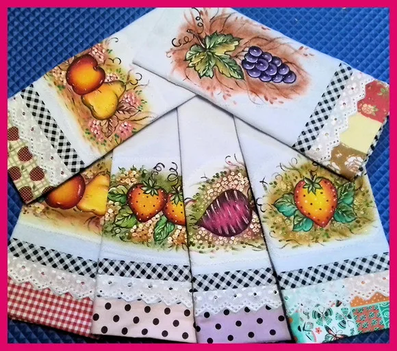 Kit 10 Panos de Prato Patchwork Atacado