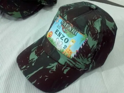 Boné Camuflado Personalizado