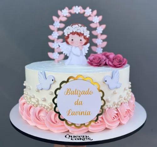 Topo de bolo Batizado