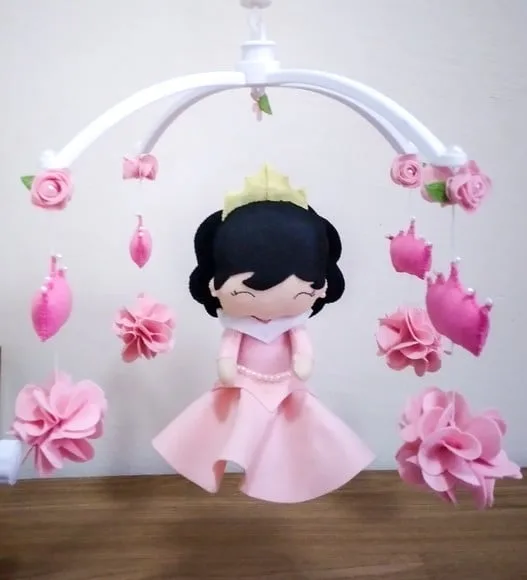 Móbile Musical Princesa
