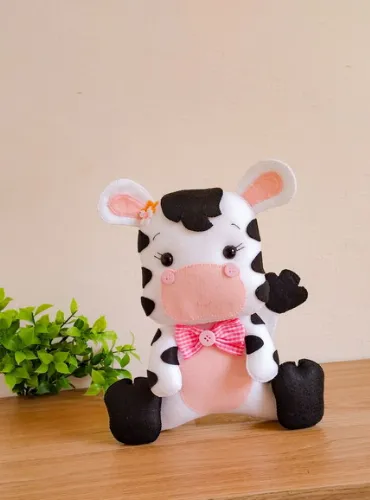 Safari em Feltro - Zebra 25cm