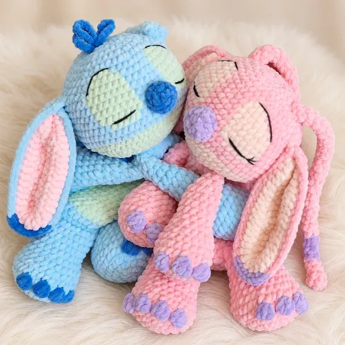 Amigurumi Stitch e Angel