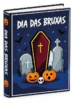 Kit 12 Mini Livros de Halloween – Miniaturas Decorativas para Artesanato e Casas de Bonecas